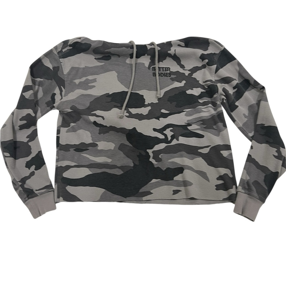 Better Bodies Camo Long Sleeve Hoodie